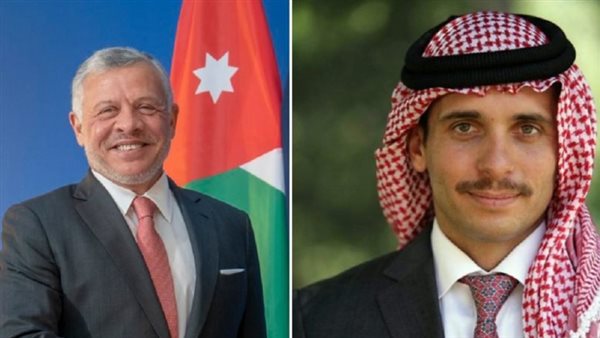 ملك الاردن والأمير