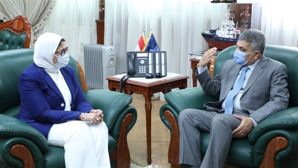 وزيرة الصحة هالة