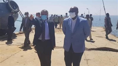 وفد مصري في مجال الموانئ والملاحة النهرية يزور مدينة وادي حلفا السودانية