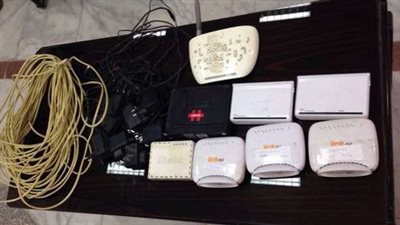 القبض على مؤسس منظومة اتصالات لخدمات الإنترنت بدون ترخيص بالإسكندرية