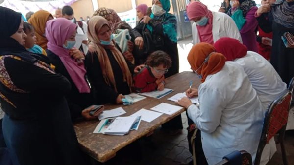 قوافل طبية بقرى شبين