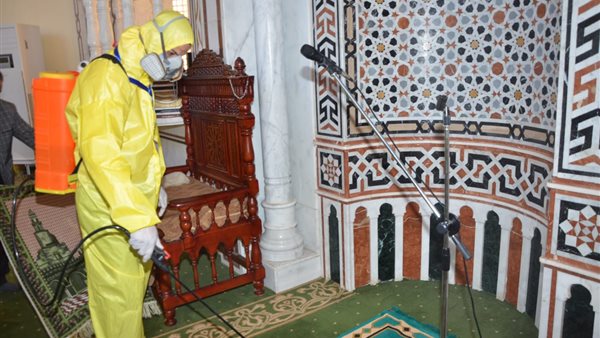 تعقيم مسجد الإمام