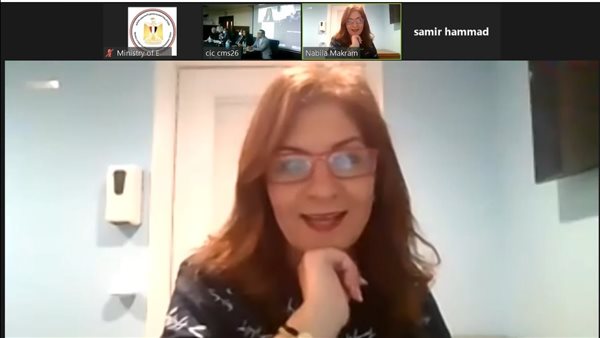 وزيرة الهجرة نبيلة