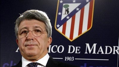 رئيس أتلتيكو مدريد يتحدث عن صراع الليجا الإسبانية 