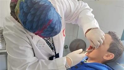 الكشف على 1864 مواطنًا في القافلة الطبية المجانية بقرية الركابية بدمياط