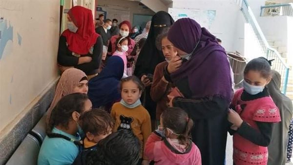 جانب من القافلة المجتمعية