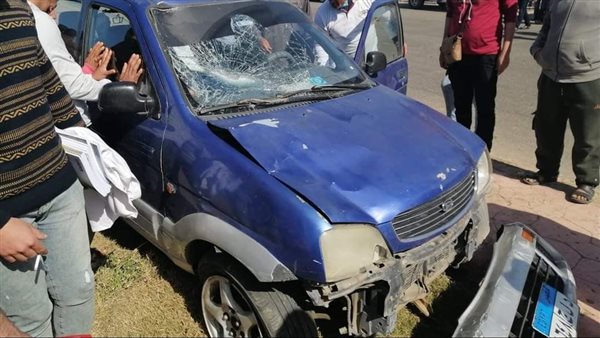 جانب من الحادث 