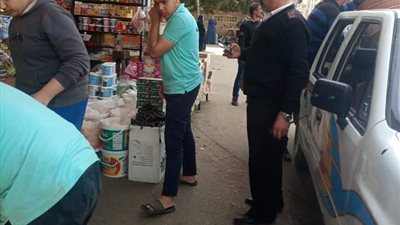 تحرير 48 محضر إشغال بحملة مكبرة بكفر شكر 