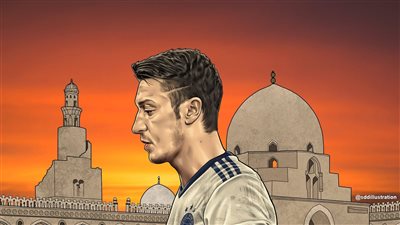 أوزيل يزور مسجد أحمد بن طولون في مصر.. ويعلق: 