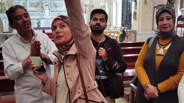 جانب من الزيارة 