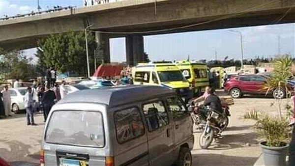 حادث انقلاب سيارة