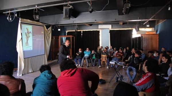 جانب من المحاضرة