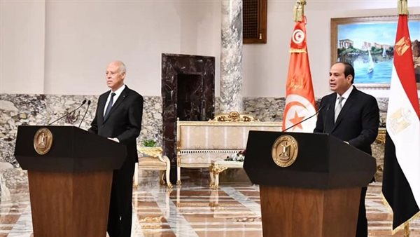 والسيسي ورئيس تونس