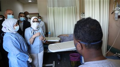 وزيرة الصحة: انتهاء تطوير مستشفى حميات نجع حمادي بتكلفة 20 مليون جنيه