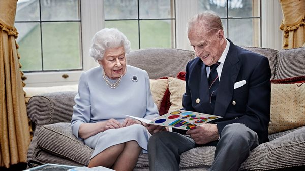 الأمير فيليب والملكة