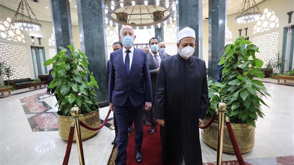 استقبال شيخ الأزهر