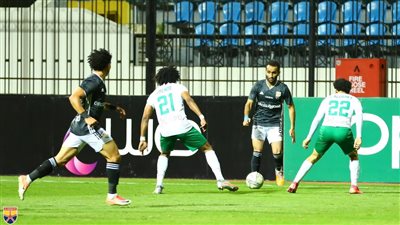 الشوط الأول.. المصري يتعادل سلبيًا مع الجونة 