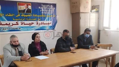 إعلام ملوي بالمنيا يعقد ندوات توعوية لتطوير الريف المصري ضمن مبادرة 