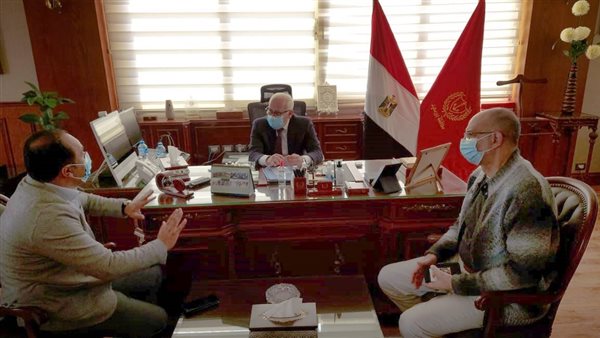 محافظ بورسعيد يتابع