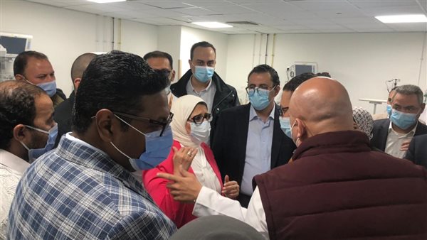 وزيرة الصحة في الأقصر