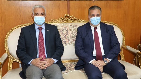 محافظ المنوفية ورئيس