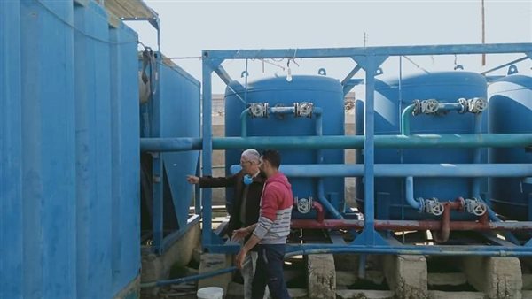 محطة مياة بالمنوفية