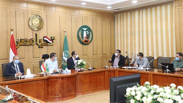 اجتماع محافظ المنوفية