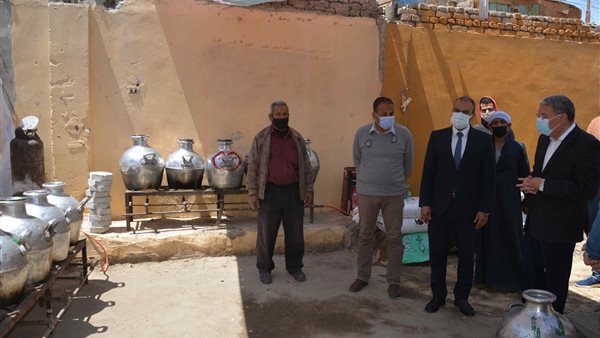 محافظ المنيا يتفقد