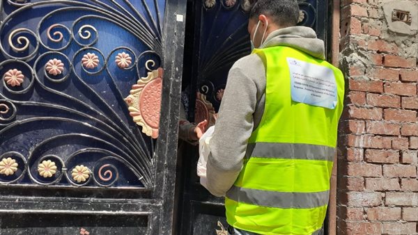 توزيع سلع غذائية