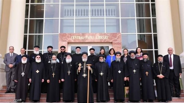 البابا تواضروس أثناء