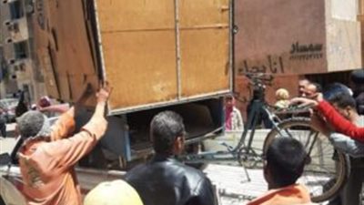 ضبط 35 مخالفة مرافق خلال حملة مكبرة بحي شرق سوهاج 