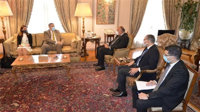 وزير الخارجية يستقبل مبعوث الأمم المتحدة الخاص إلى ليبيا