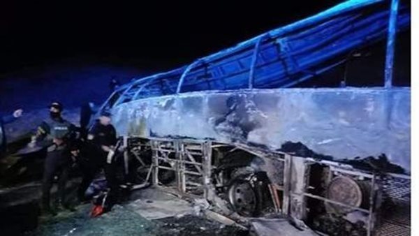 جانب من الحادث 