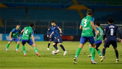 بيراميدز يتقدم على مصر المقاصة بهدف في الشوط الأول 