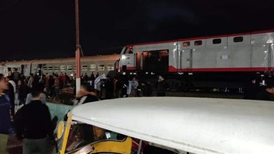 مصدر بالسكة الحديد: الحادث وقع في منطقة تهدئة ضمن أعمال تحديث برج إشارات منيا القمح (خاص)