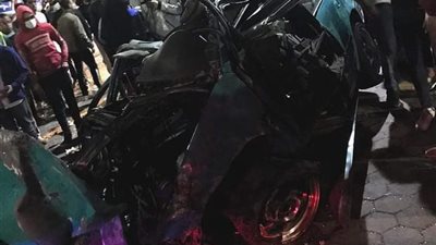 ننشر أسماء المصابين في حادث تصادم كورنيش الإسكندرية