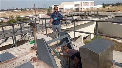 مياه القناة: الانتهاء من صيانة محطات الصرف الصحي بالقنطرة استعدادًا للصيف (صور) 