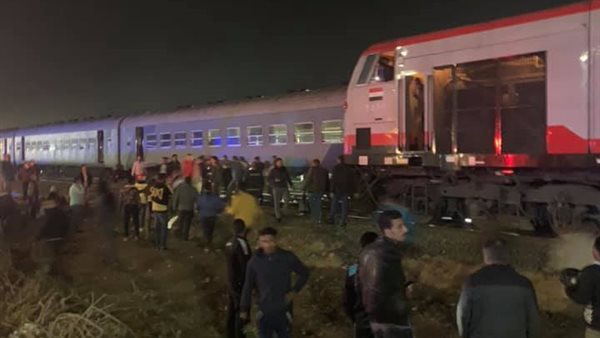 حادث قطار منيا القمح