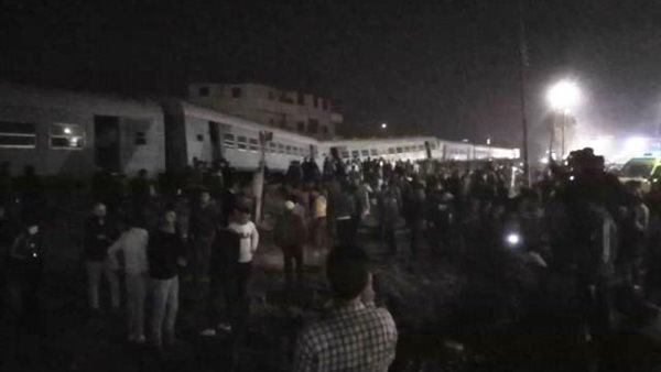  حادث قطار منيا القمح