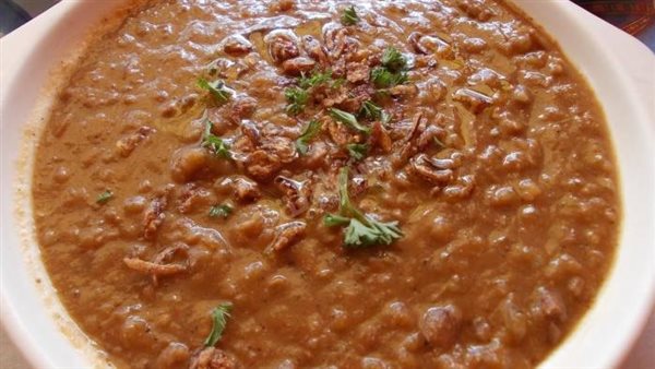 طبق الفول طعام محبب