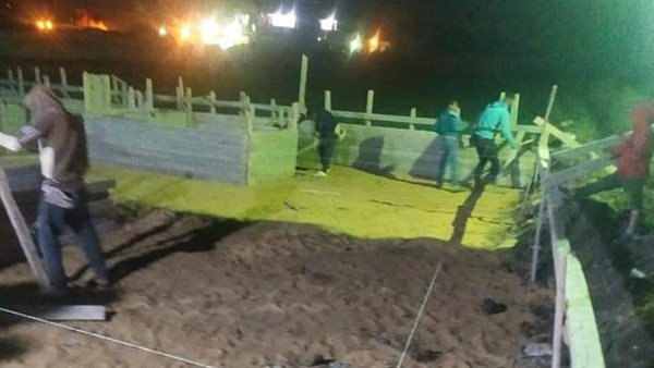 جانب من حملة الإزالة