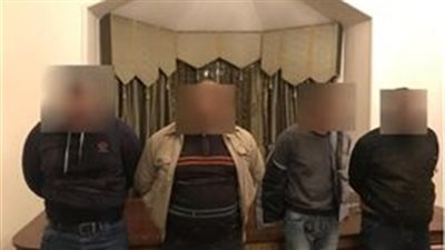 القبض على 4 أشخاص لاتجارهم في المواد المخدرة بعين شمس