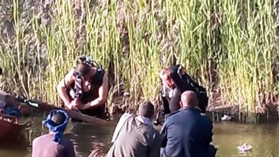 الإنقاذ النهري يكثف جهوده للعثور على طفل غرق في ترعة بقنا (صور)