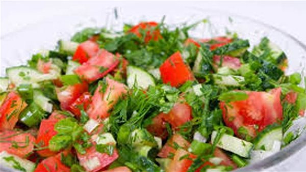  طبق السلطة الخضراء