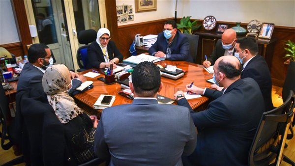 جانب من اجتماع وزيرة