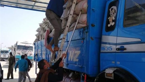 تخزين القمح في المحافظة