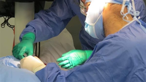 جانب من الجراحة 