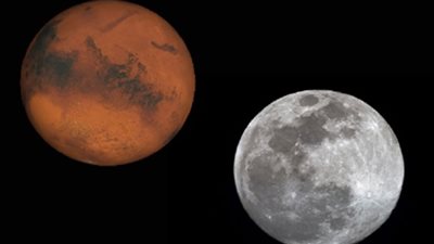 البحوث الفلكية: اقتران القمر مع خلية النخل 25 أكتوبر.. ويمكن رؤيته باستخدام التلسكوب