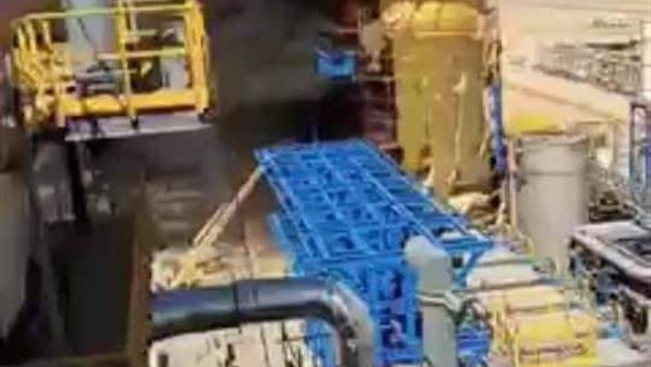 جانب من الحريق