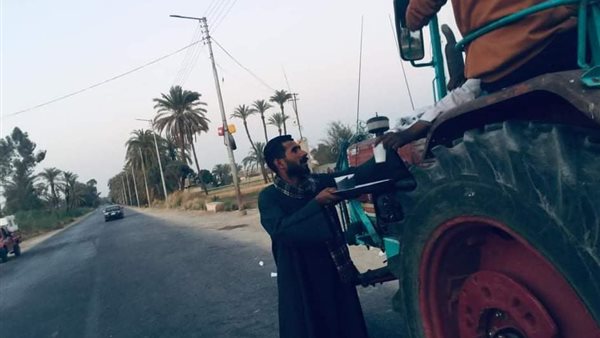 بيشوي يوزع عصائر